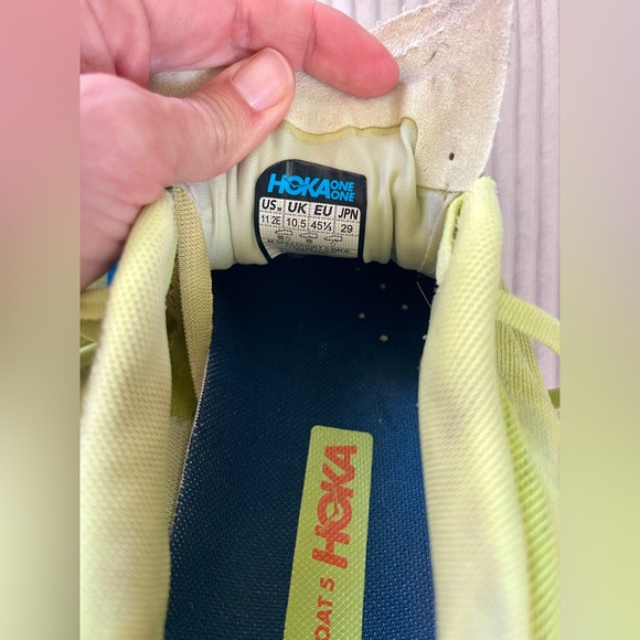 Hoka Speedgoat 5 Men's Trail Running Citrus Glow Vibrant Orange 11 2E Wide Size - Picture 8 of 9